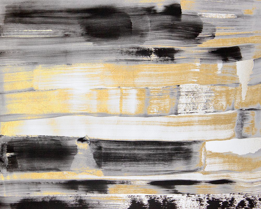 Golden Strokes art print by Gemma Bardot for $57.95 CAD