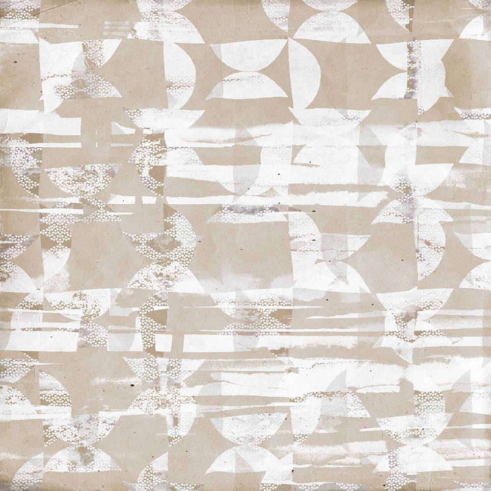 Fragmented Shapes in Neutral Harmony art print by Gemma Bardot for $57.95 CAD