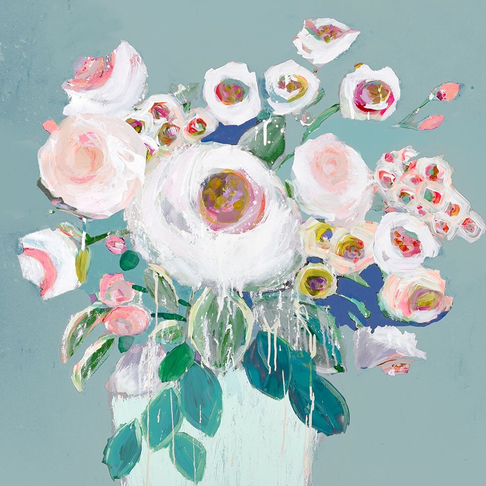 Happy Bouquet  art print by Michelle Rivera for $57.95 CAD