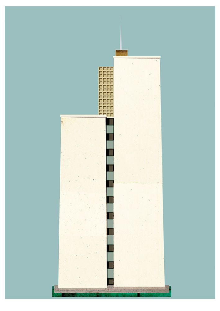 Two Tower art print by Aoibhne Hogan for $57.95 CAD