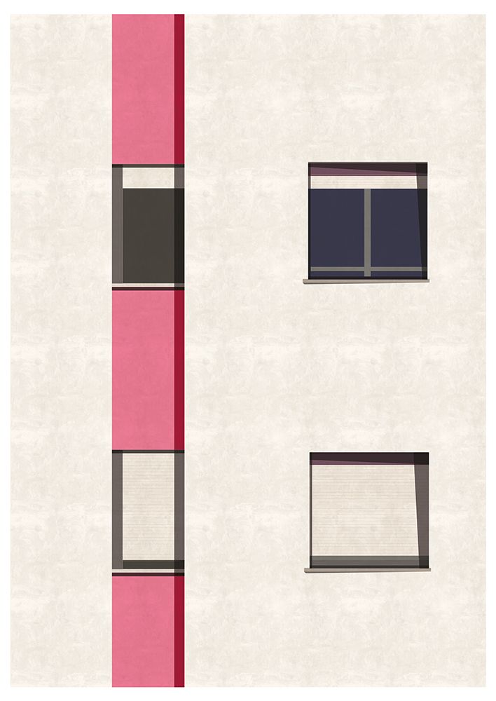 Pink Tower II art print by Aoibhne Hogan for $57.95 CAD