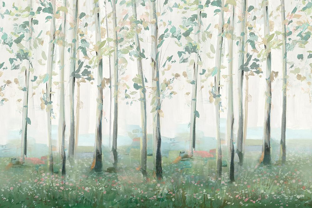 Wildflower Forest art print by Ian C for $57.95 CAD