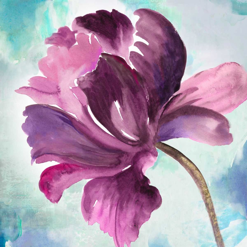 Tye Dye Floral II art print by Asia Jensen for $57.95 CAD