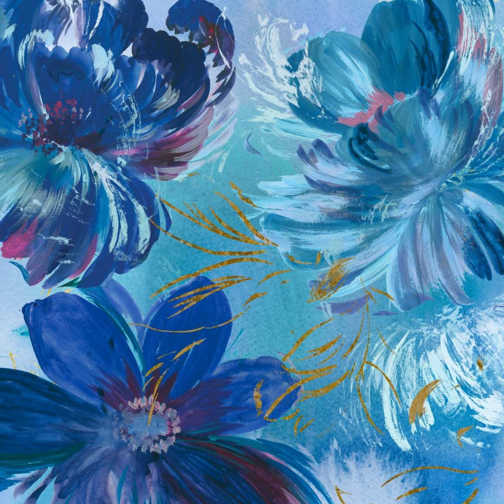 Midnight Floral I art print by Asia Jensen for $57.95 CAD