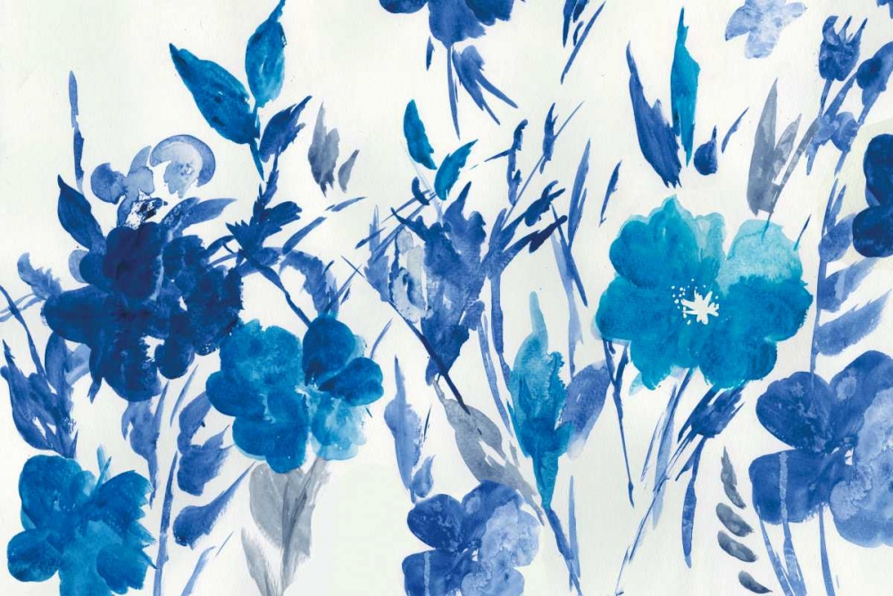 Blue Meadow  art print by Asia Jensen for $57.95 CAD