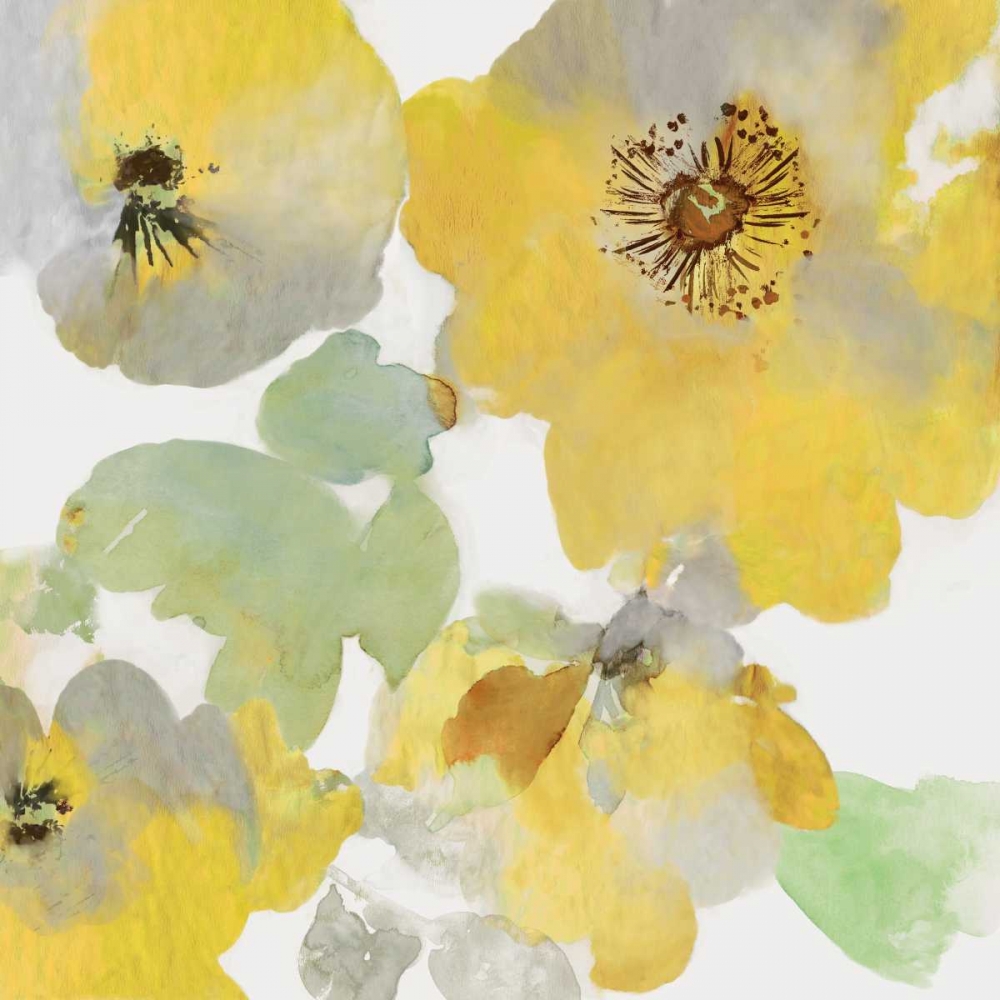 Sunny Floral I art print by Asia Jensen for $57.95 CAD