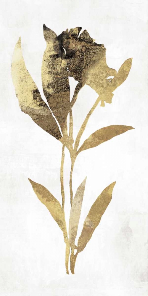 Gold Botanical III art print by Asia Jensen for $57.95 CAD