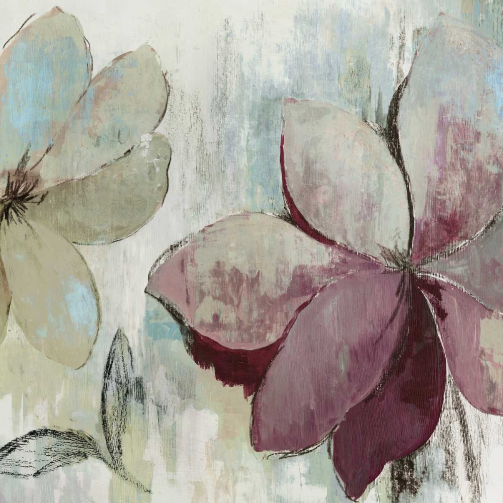 Drippy Floral II art print by Asia Jensen for $57.95 CAD
