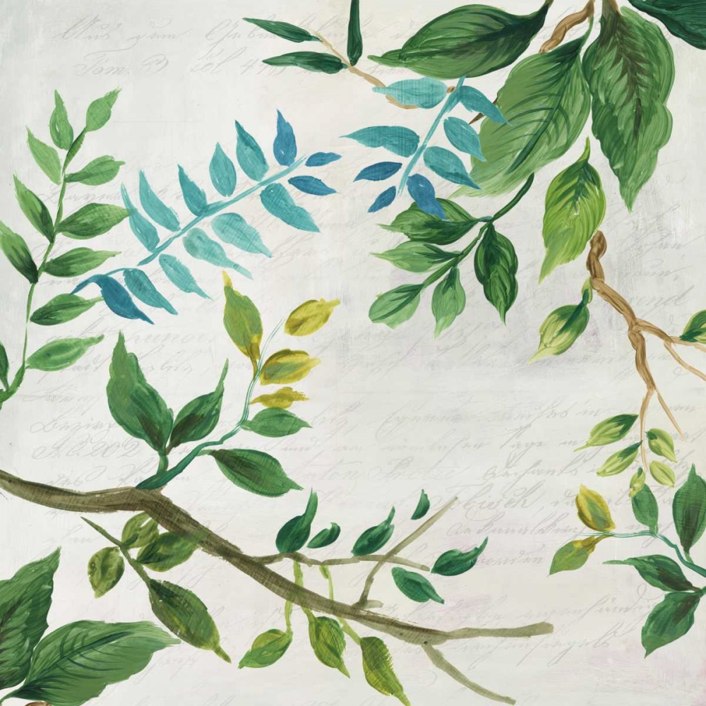 Lush Leaves art print by Asia Jensen for $57.95 CAD