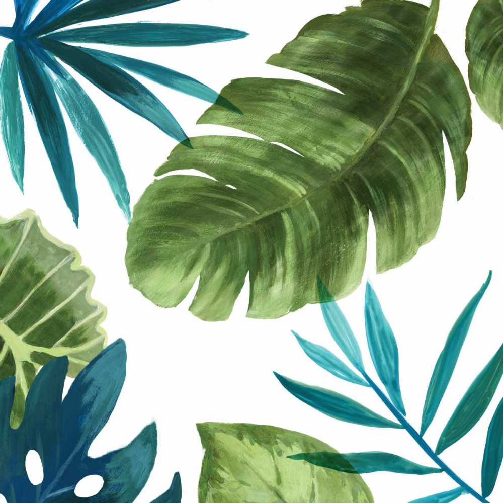 Tropical Leaves II art print by Asia Jensen for $57.95 CAD