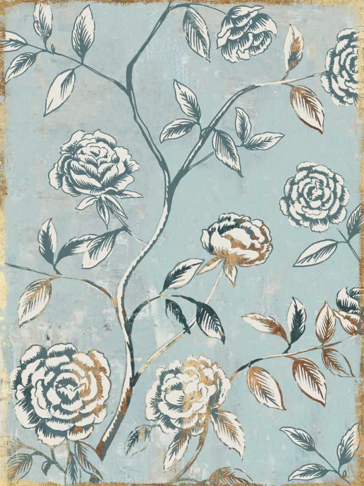 Pale Damask I art print by Asia Jensen for $57.95 CAD