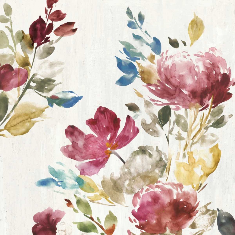Vintage Floral II art print by Asia Jensen for $57.95 CAD
