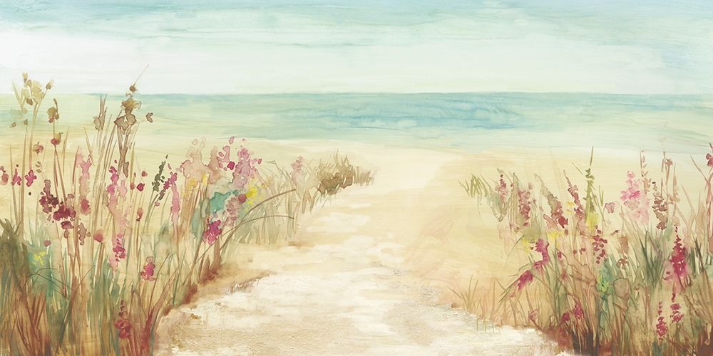 By The Beach  art print by Asia Jensen for $57.95 CAD