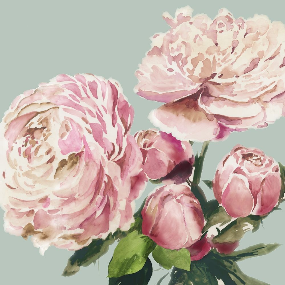 Pink Peony II art print by Asia Jensen for $57.95 CAD