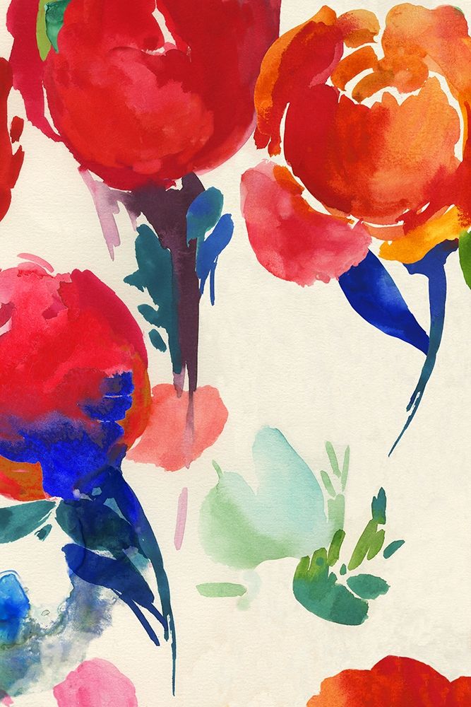 Fresh Spring Florals I  art print by Asia Jensen for $57.95 CAD