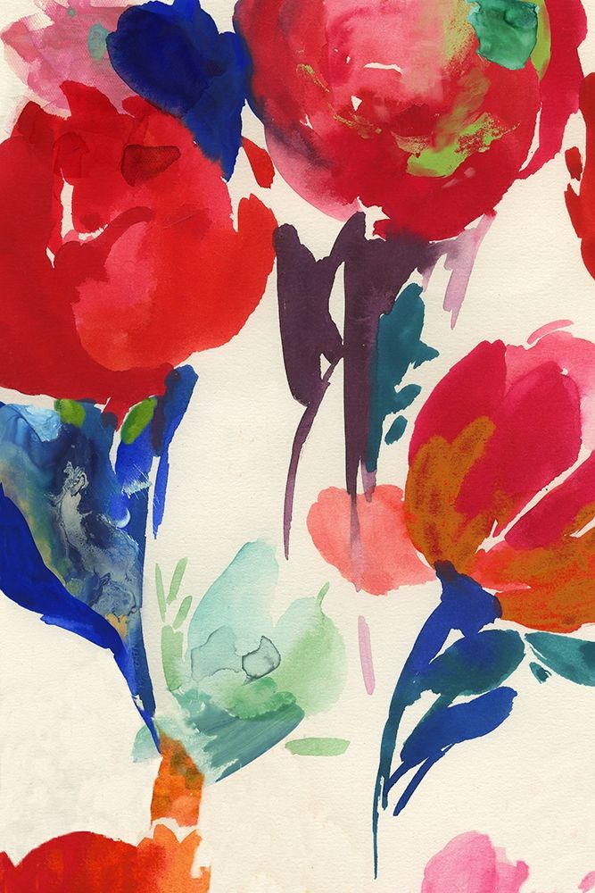 Fresh Spring Florals II  art print by Asia Jensen for $57.95 CAD