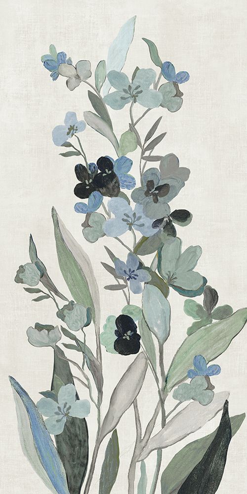 Reach Upwards II Blue Version art print by Asia Jensen for $57.95 CAD