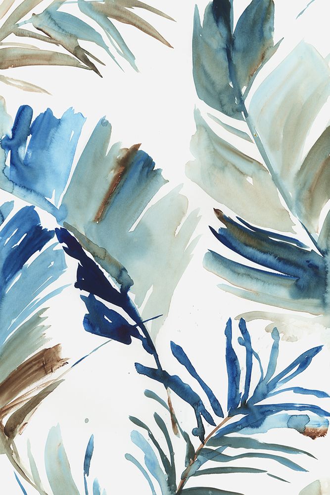 Blue Tropical Heat II  art print by Asia Jensen for $57.95 CAD