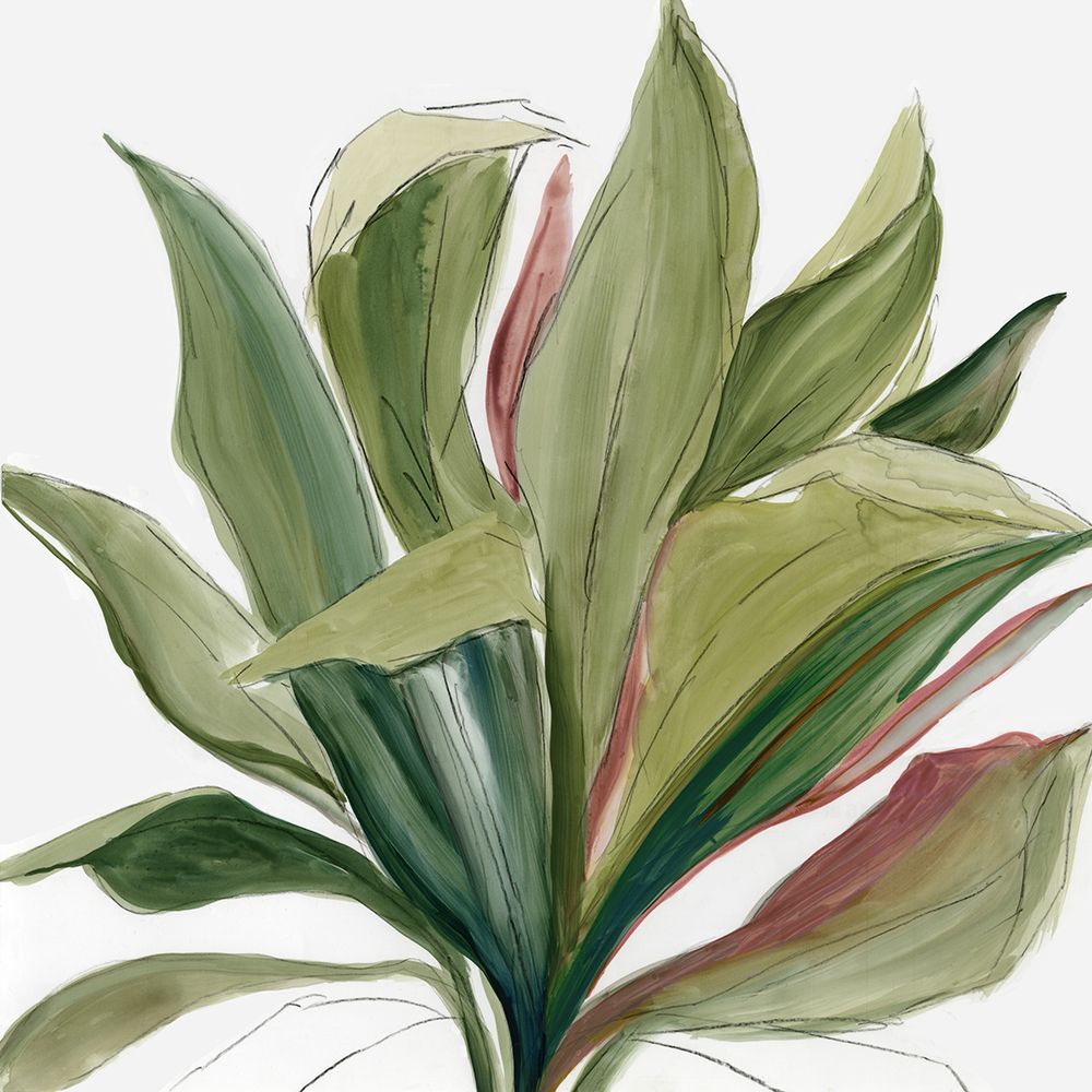 Green House Plant I art print by Asia Jensen for $57.95 CAD