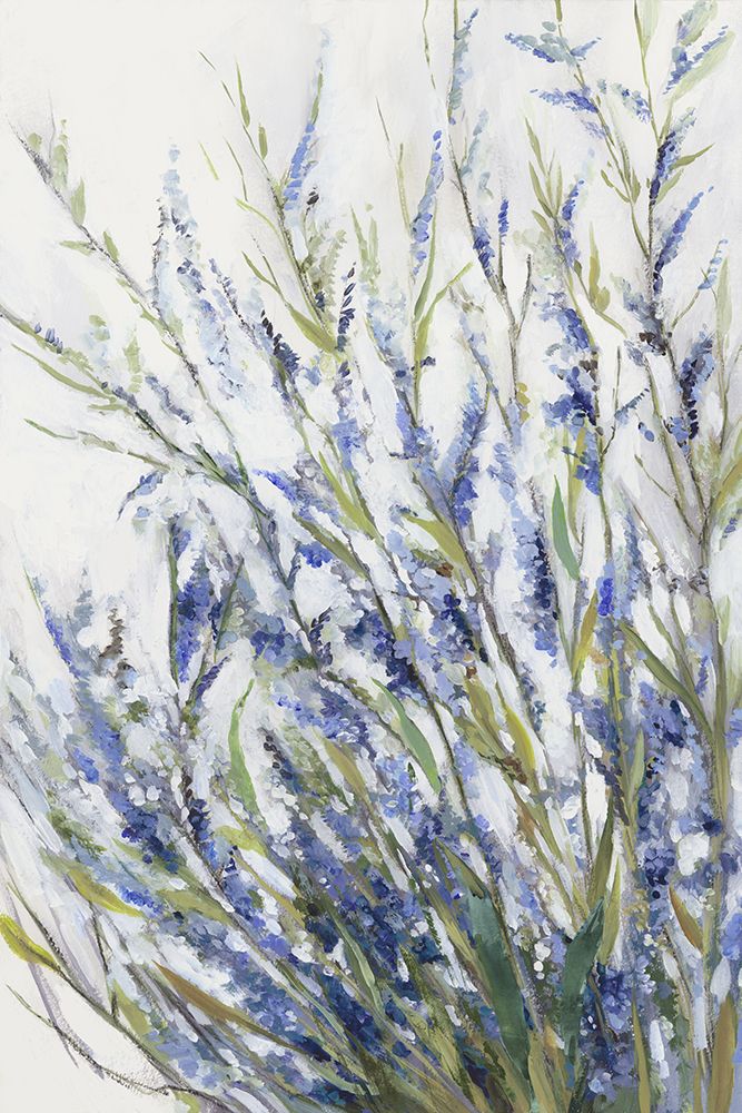 Lavender Flourish art print by Asia Jensen for $57.95 CAD