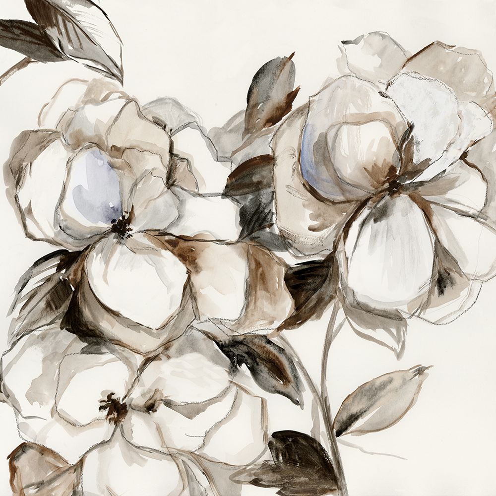 Sketch Florals I art print by Asia Jensen for $57.95 CAD