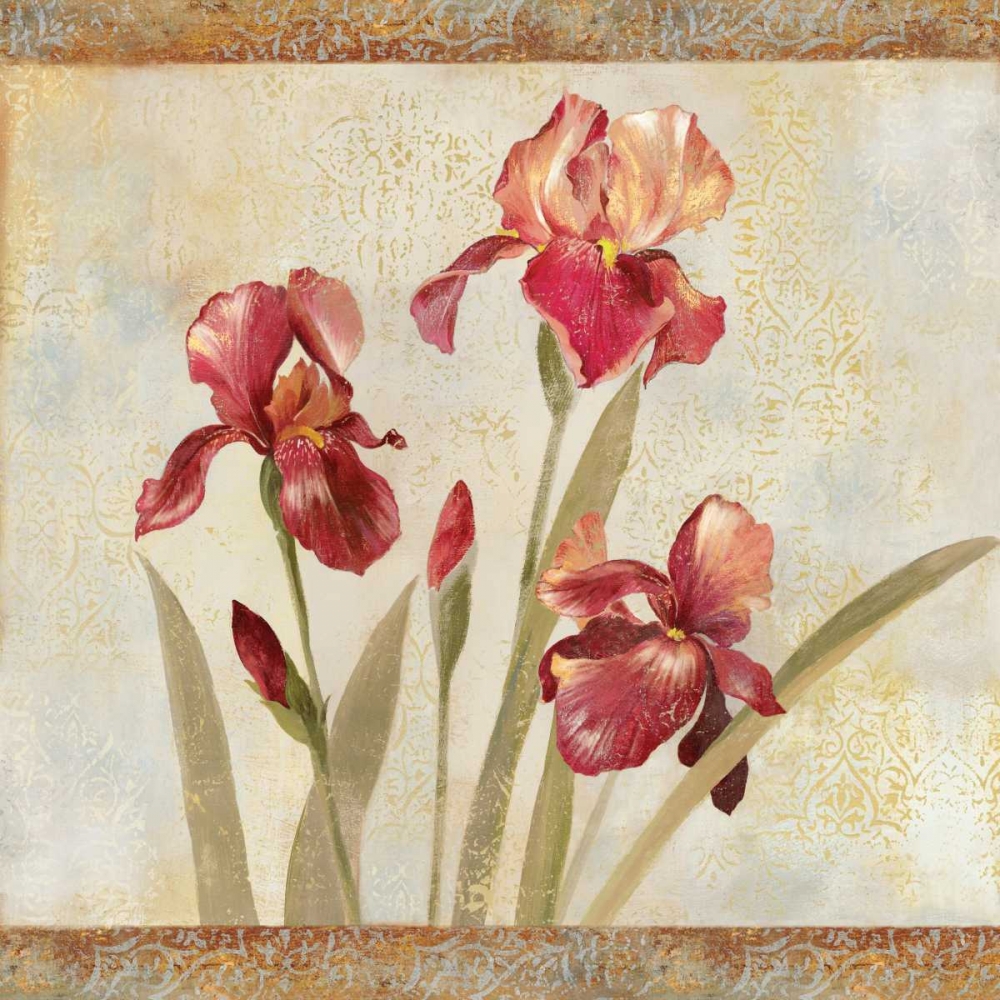 Iris Tapestry I art print by Asia Jensen for $57.95 CAD