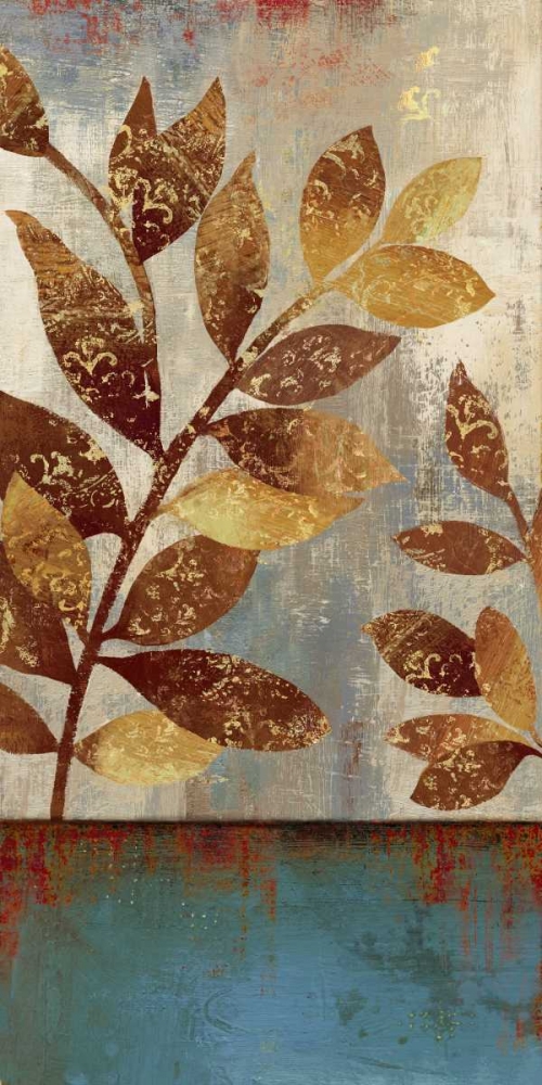 Bronze leaves II art print by Asia Jensen for $57.95 CAD