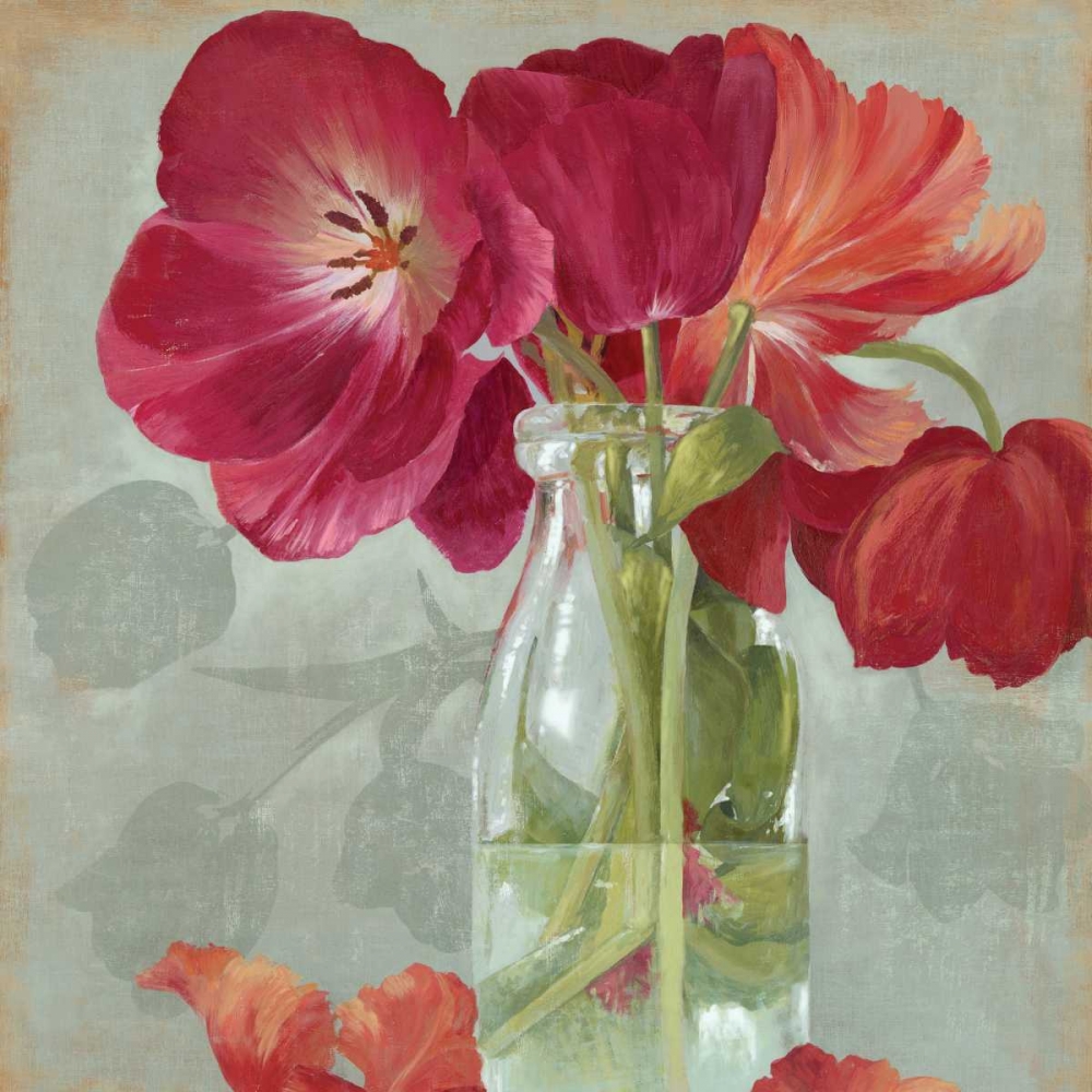 Glass Flowers II art print by Asia Jensen for $57.95 CAD