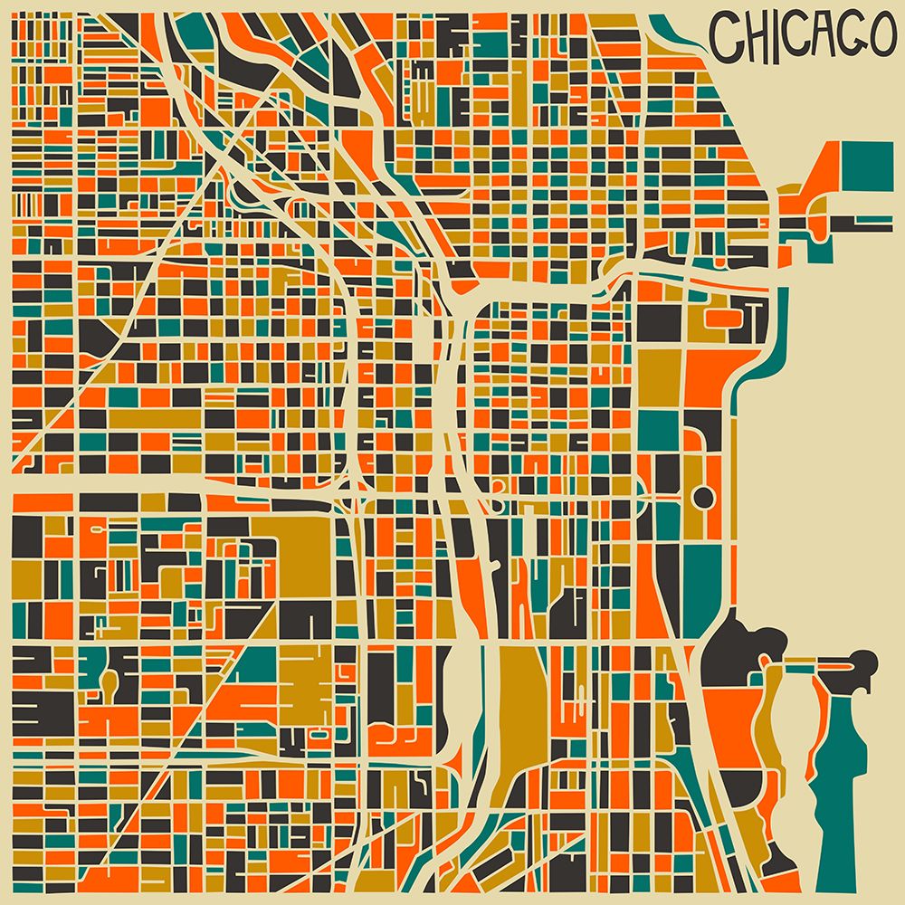 Chicago art print by Jazzberry Blue for $57.95 CAD