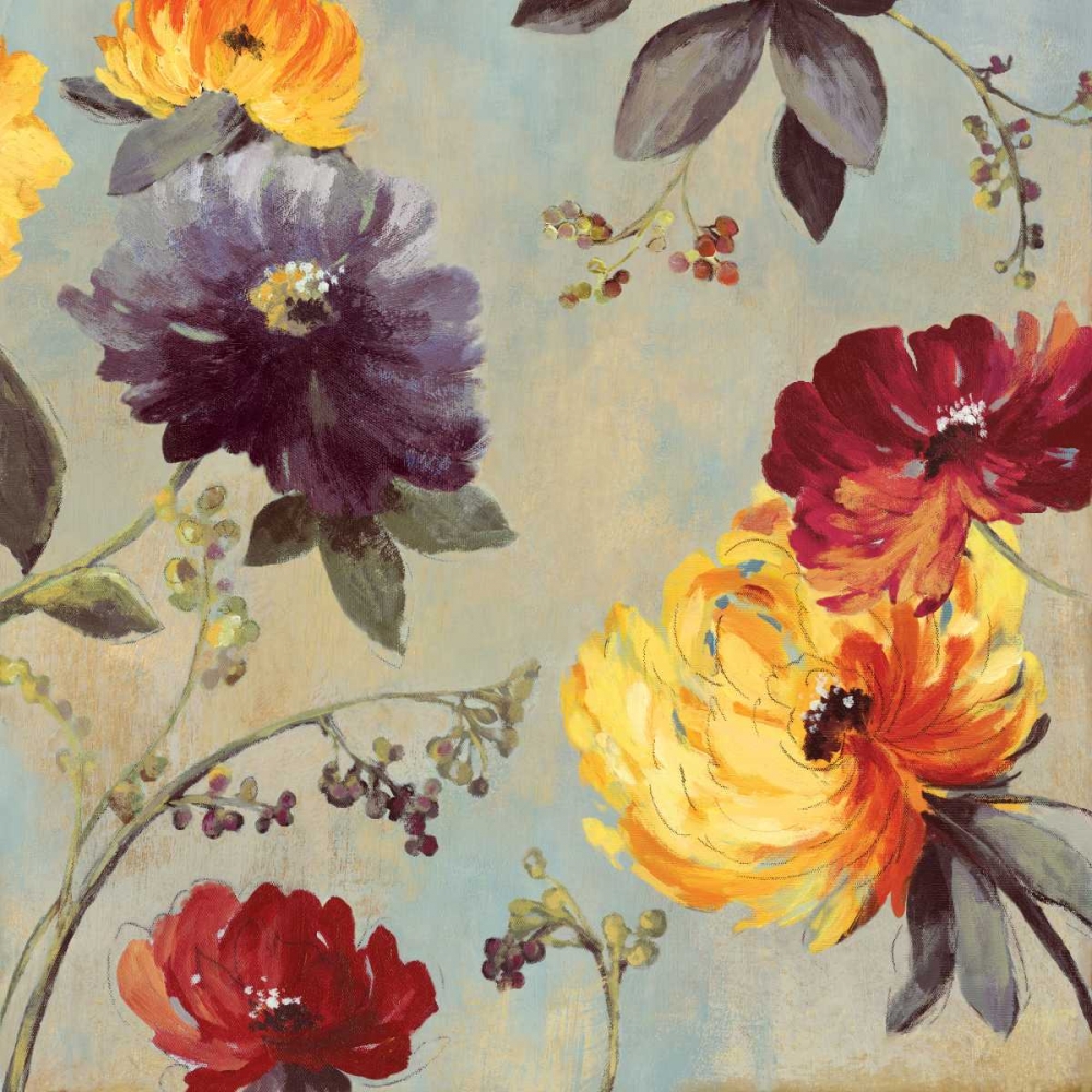 Whimsical Floral I art print by Asia Jensen for $57.95 CAD
