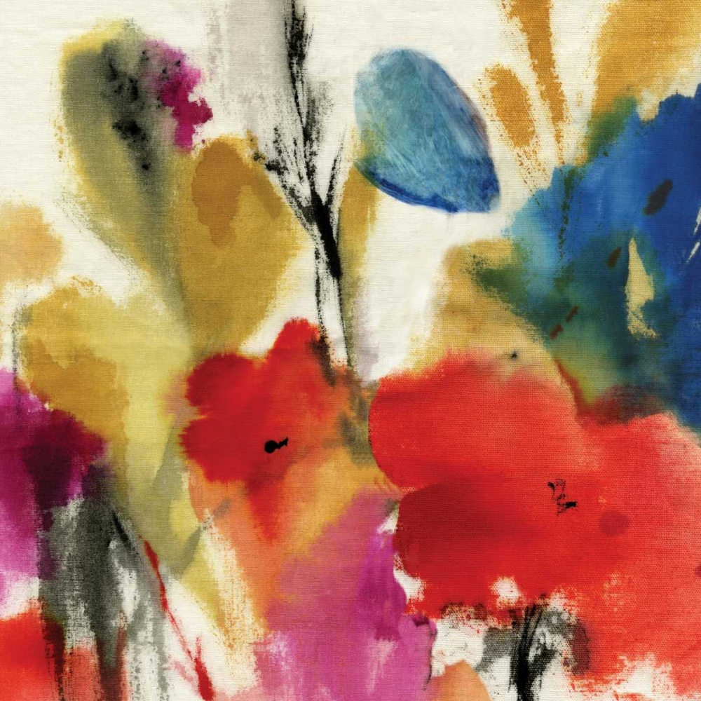 Watercolour Florals II art print by Asia Jensen for $57.95 CAD