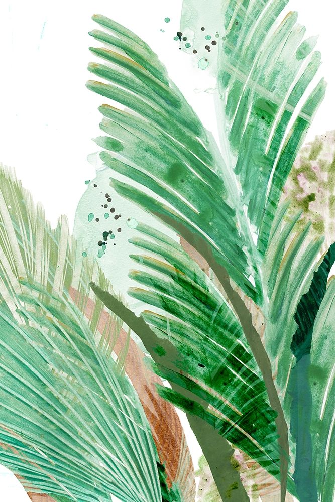 Lush Palm I art print by Flora Kouta for $57.95 CAD