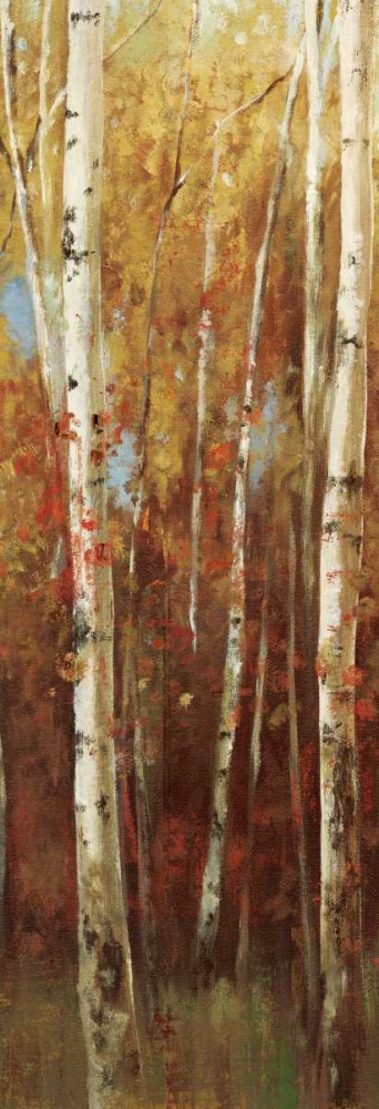 Birch Forest II art print by Ella K for $57.95 CAD