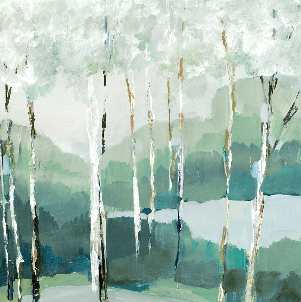 Quiet Birch Forest II  art print by Lera for $57.95 CAD