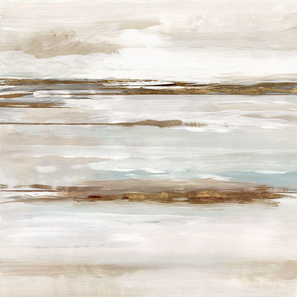 Abstract Tides of the Coast I art print by Lera for $57.95 CAD