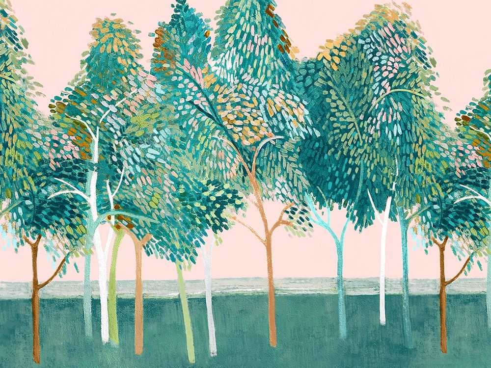 Shawree Forest II art print by Maya Woods for $57.95 CAD