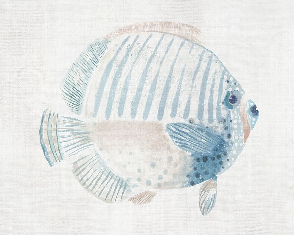 Sergeant Major Fish  art print by Maya Woods for $57.95 CAD