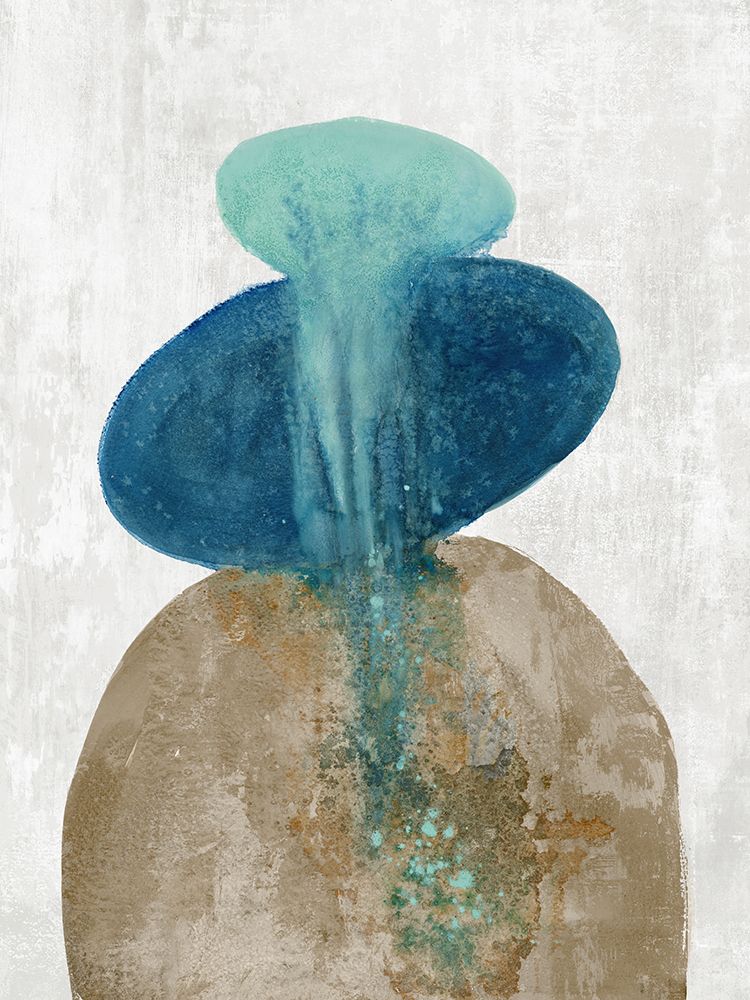 Galaxy of Blue  art print by Maya Woods for $57.95 CAD