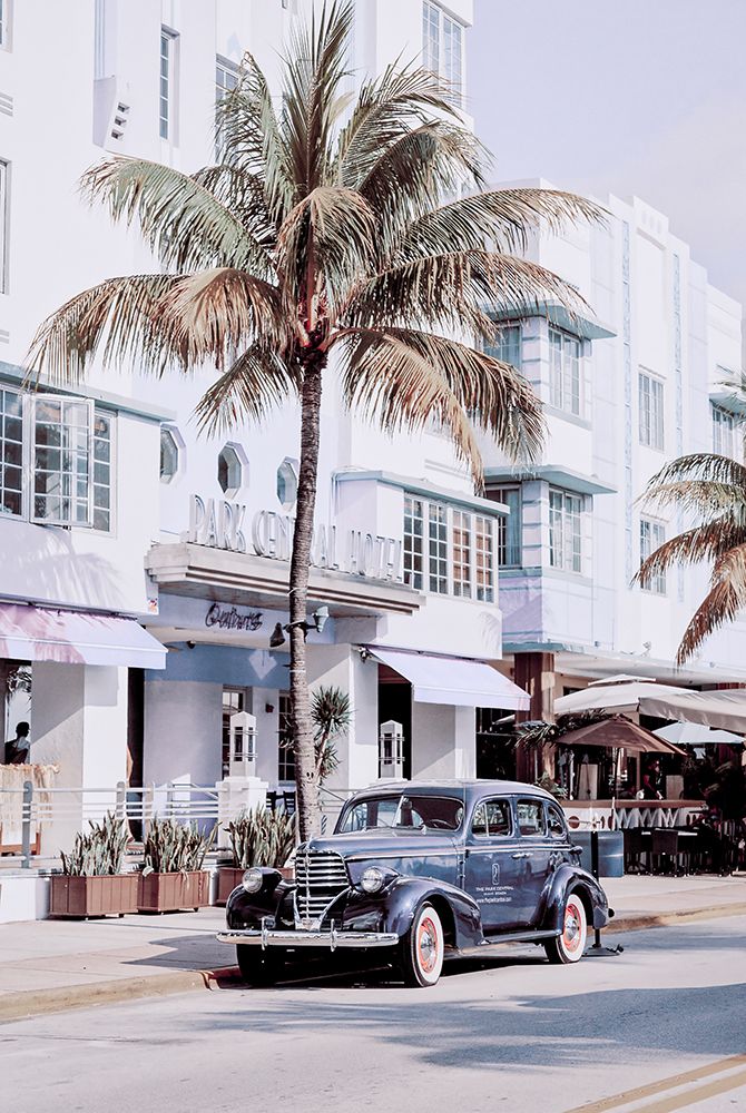 Miami Beach Park Central Hotel  art print by Andrea Haase for $57.95 CAD
