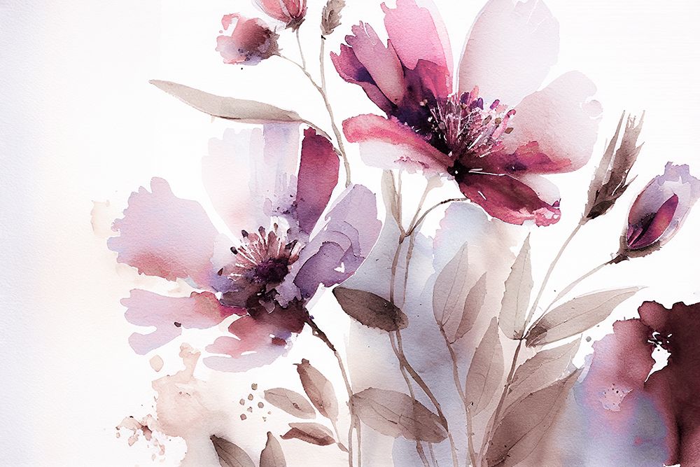 Floral Romance I art print by Andrea Haase for $57.95 CAD