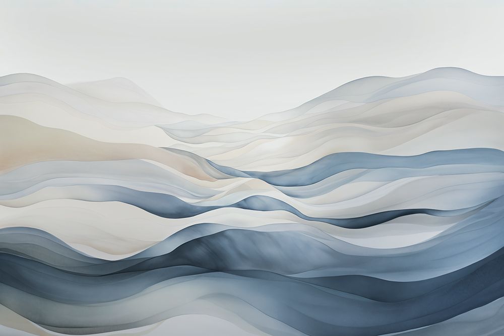 Gentle Undulations I art print by Andrea Haase for $57.95 CAD