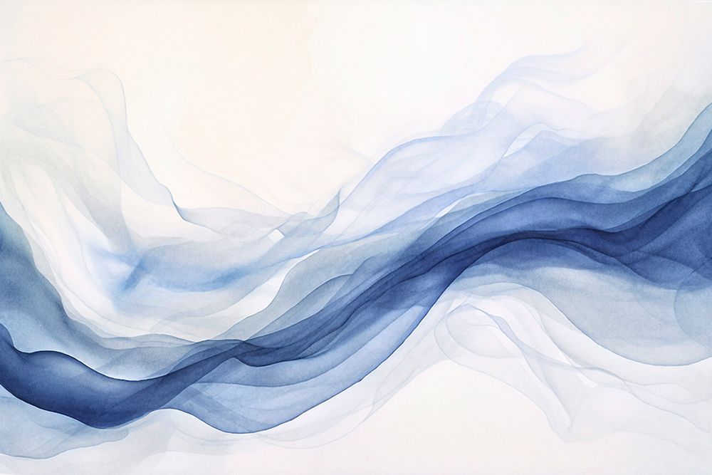 Indigo Mist II art print by Andrea Haase for $57.95 CAD