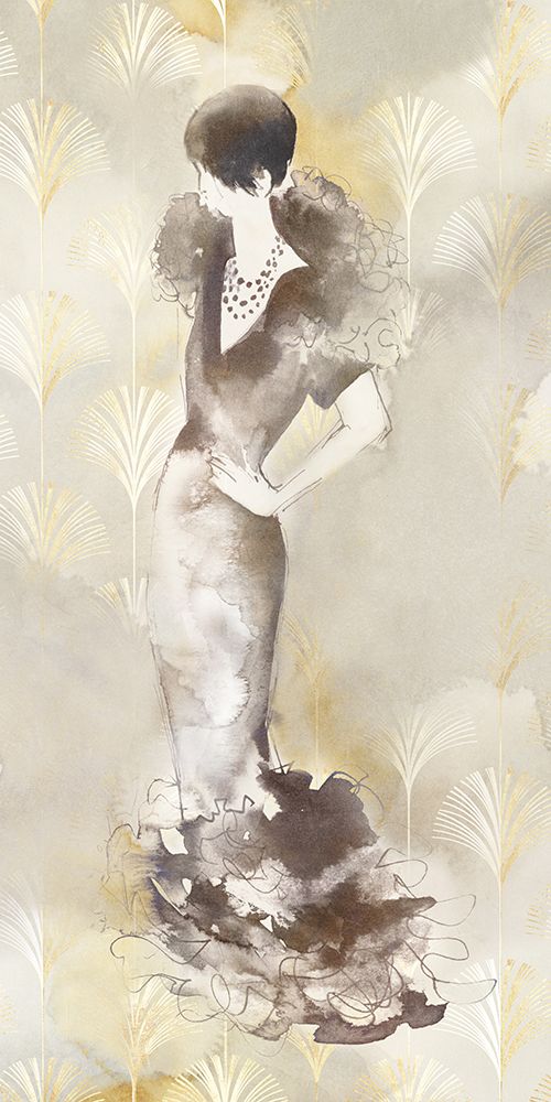 Art Deco Woman I  art print by Eli Jones for $57.95 CAD