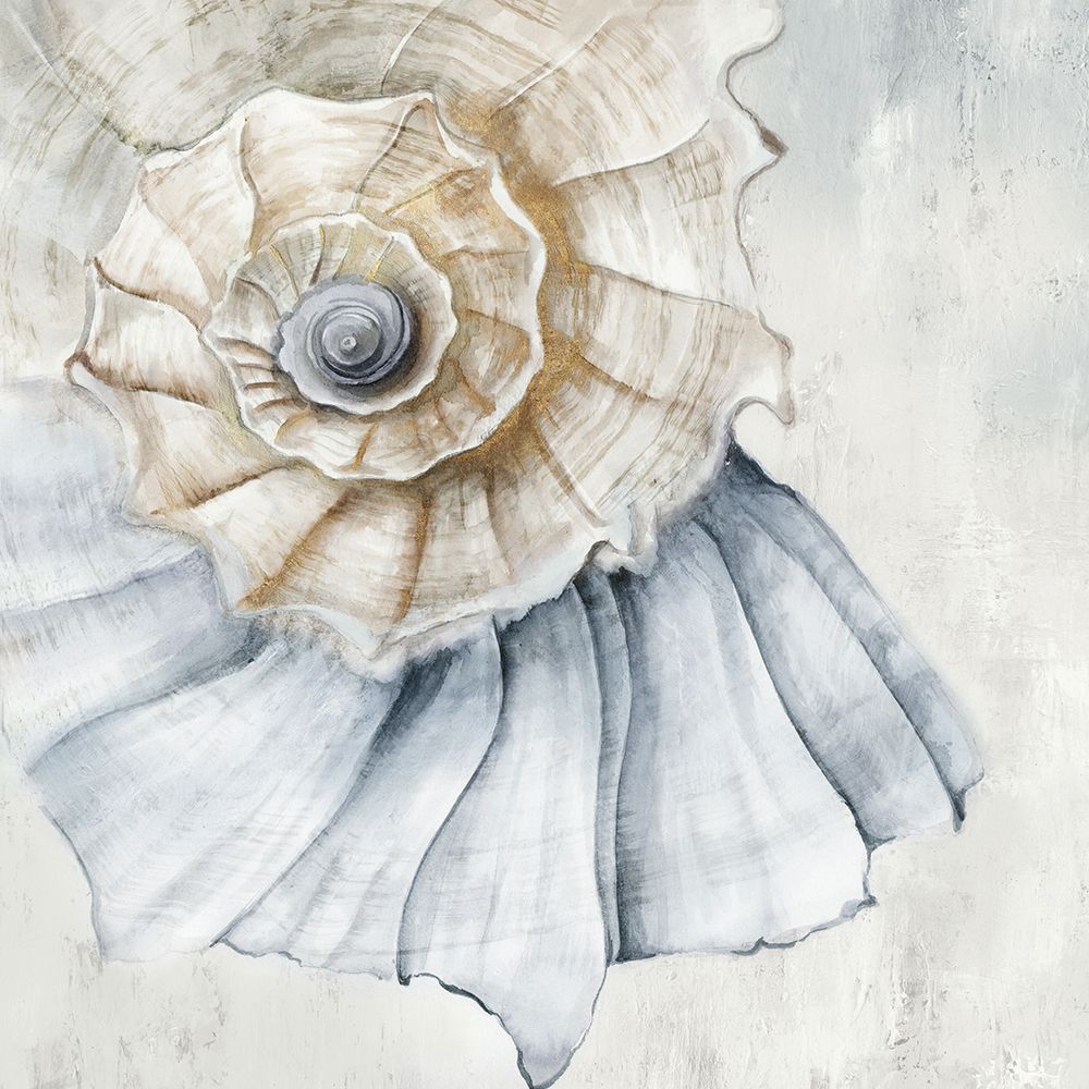 Large Blue Shell art print by Eli Jones for $57.95 CAD