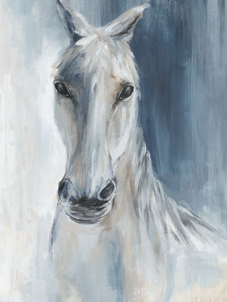 Blue Horse art print by Eli Jones for $57.95 CAD