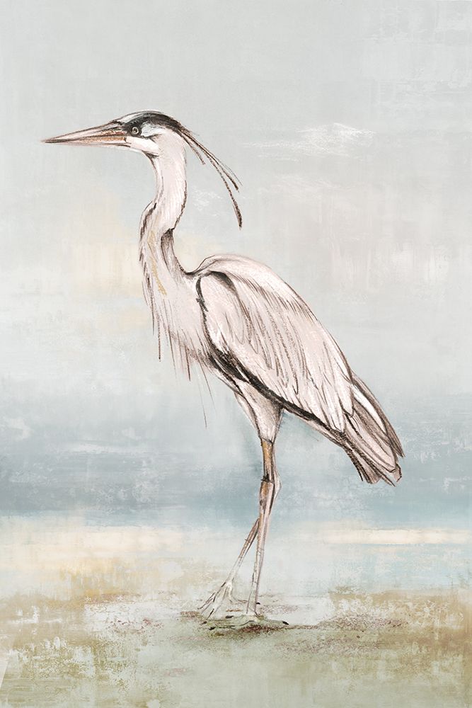 Great Heron art print by Eli Jones for $57.95 CAD