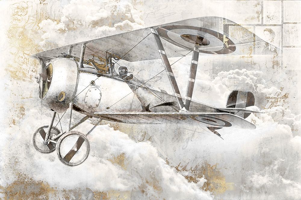 Airplane II art print by Roozbeh for $57.95 CAD