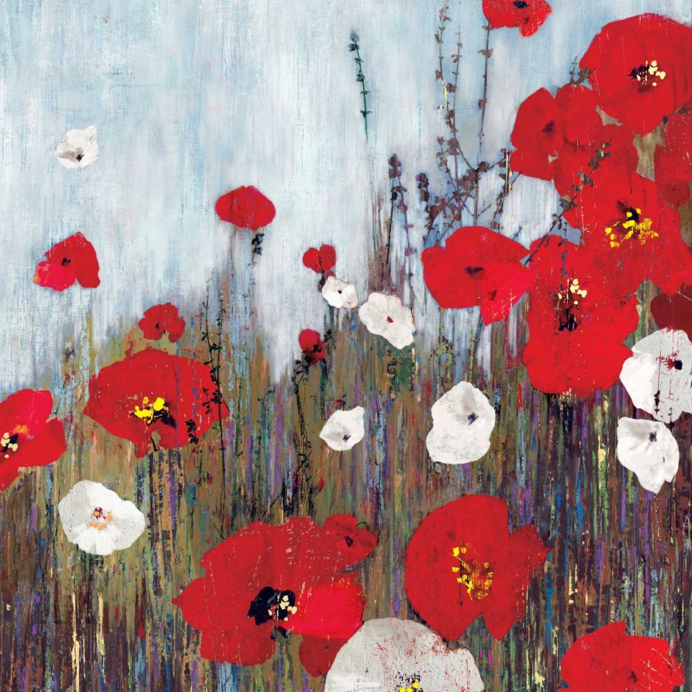 Passion Poppies II art print by PI Studio for $57.95 CAD