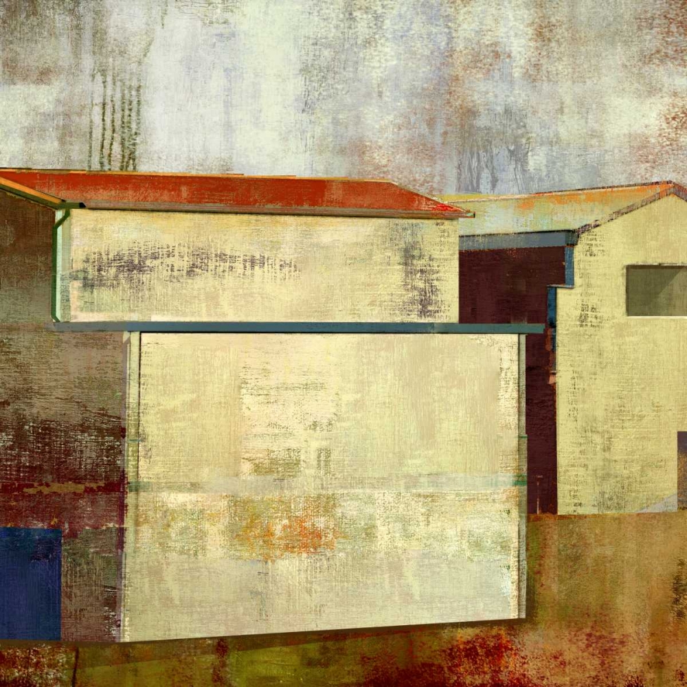 Abstract Construction I art print by PI Studio for $57.95 CAD