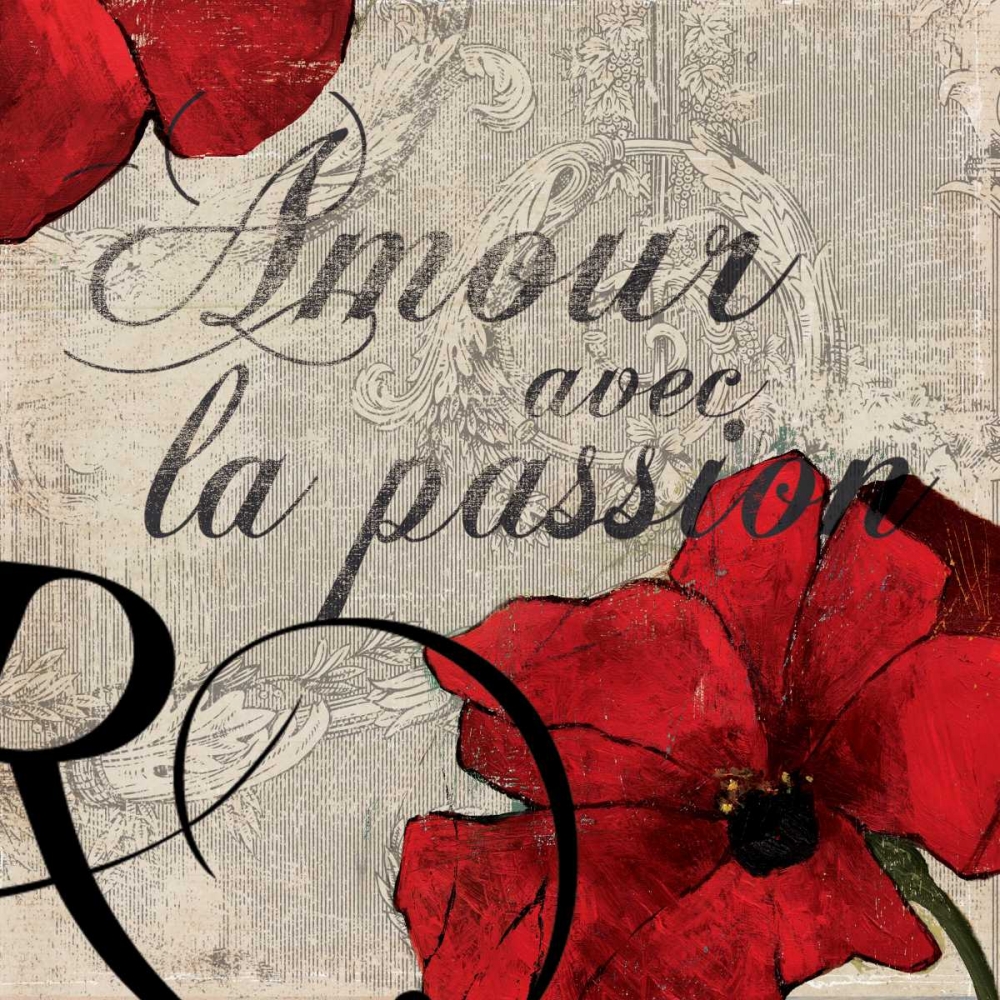 Amour Passion art print by PI Studio for $57.95 CAD